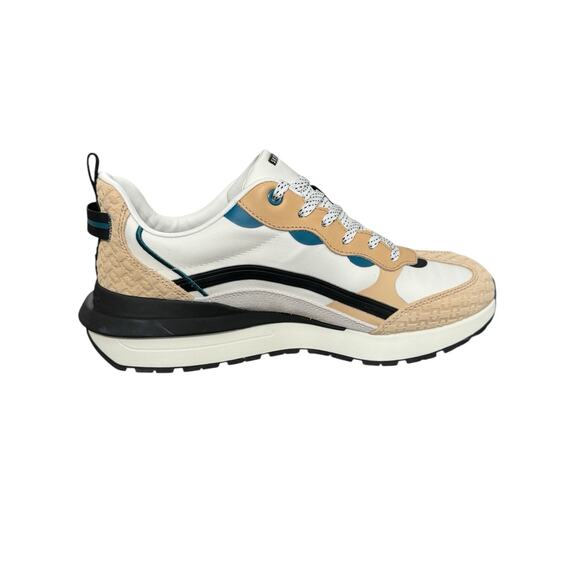 NIB! Diane Von Furstenberg x Skechers Suede Lace-Up Sneakers - Size 8 - Picture 7 of 12